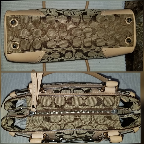 AUTHENTIC  Monogram COACH PURSE - Picture 12 of 16